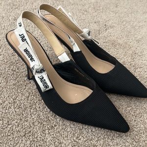 Sling back heels